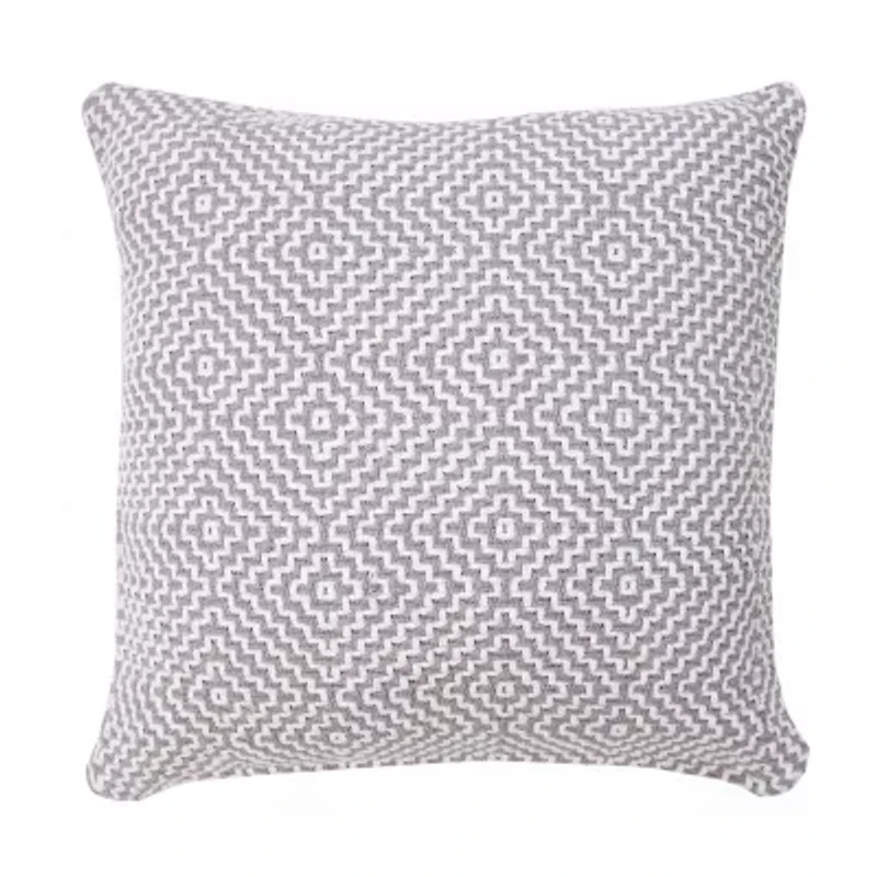 Lr Home Rase Geometric Square Throw Pillow