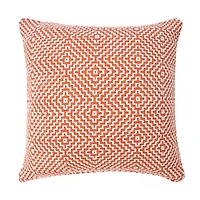 LR Home Rase Geometric Square Throw Pillow