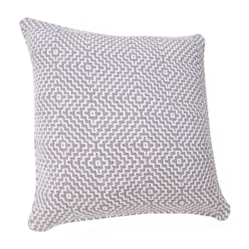 Lr Home Rase Geometric Square Throw Pillow
