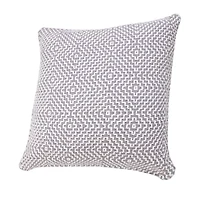 LR Home Rase Geometric Square Throw Pillow
