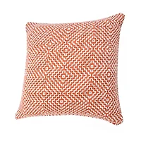 LR Home Rase Geometric Square Throw Pillow