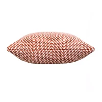 LR Home Rase Geometric Square Throw Pillow