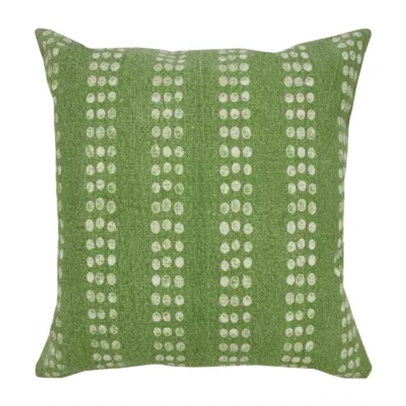LR Home Ravy Stripe Square Throw Pillow