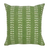 LR Home Ravy Stripe Square Throw Pillow
