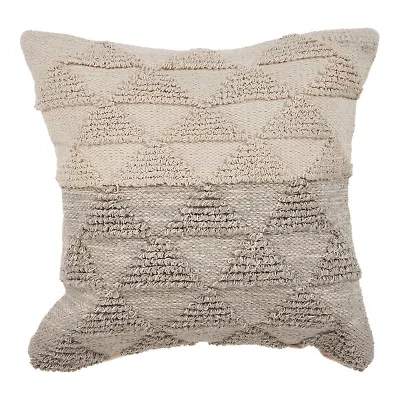 LR Home Ress Geometric Square Throw Pillow