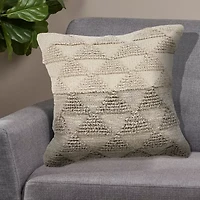 LR Home Ress Geometric Square Throw Pillow