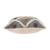 LR Home Rosh Stripe Square Throw Pillow