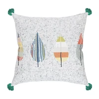 LR Home Ross Geometric Square Throw Pillow