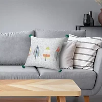 LR Home Ross Geometric Square Throw Pillow