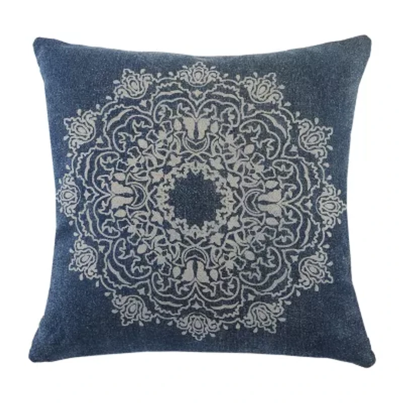 Lr Home Sunny Casual Square Throw Pillow