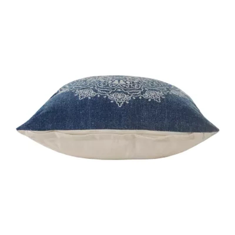 LR Home Sunny Casual Square Throw Pillow