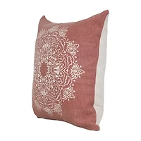 LR Home Sunny Casual Square Throw Pillow