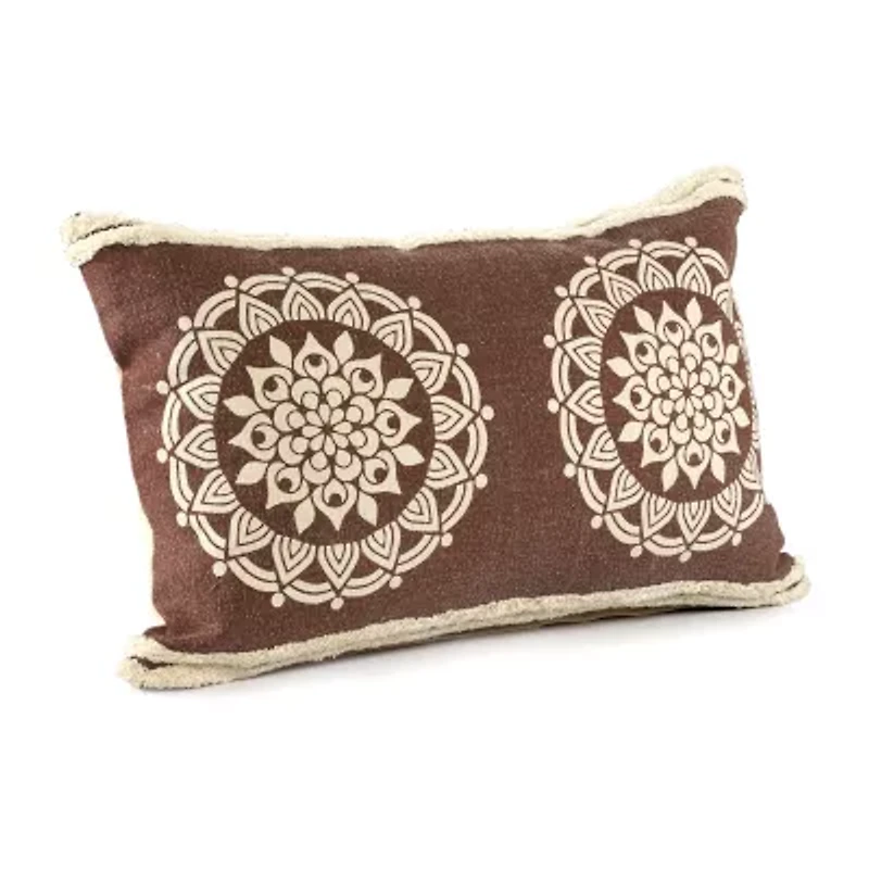 Lr Home Surry Abstract Rectangular Throw Pillow