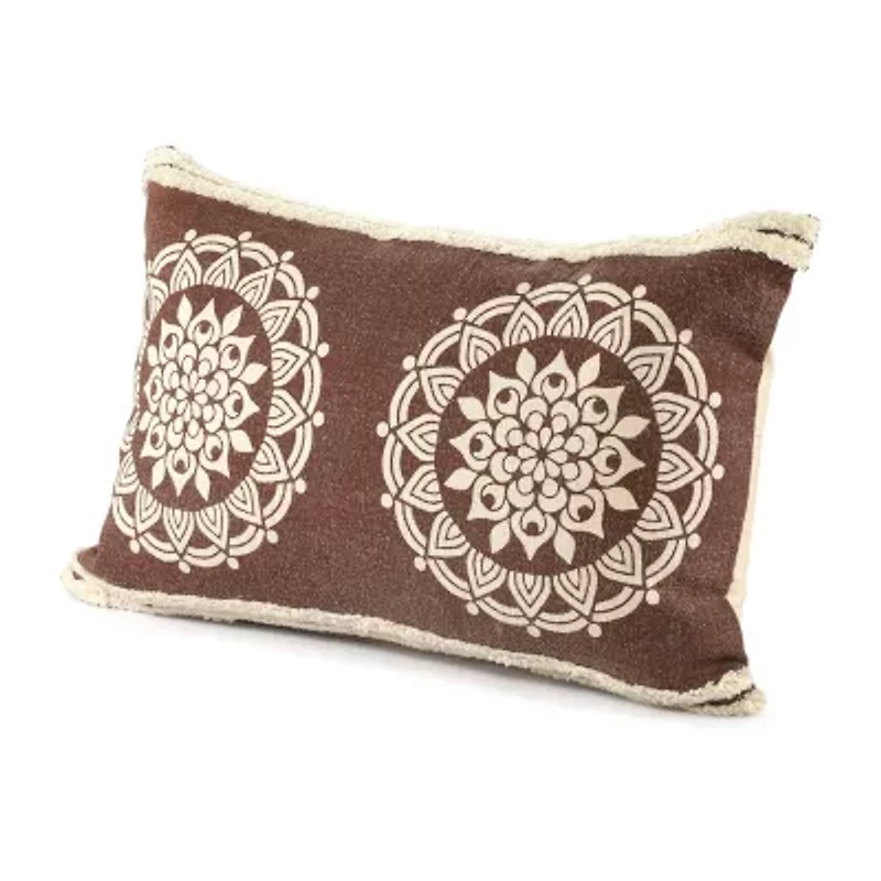 Lr Home Surry Abstract Rectangular Throw Pillow