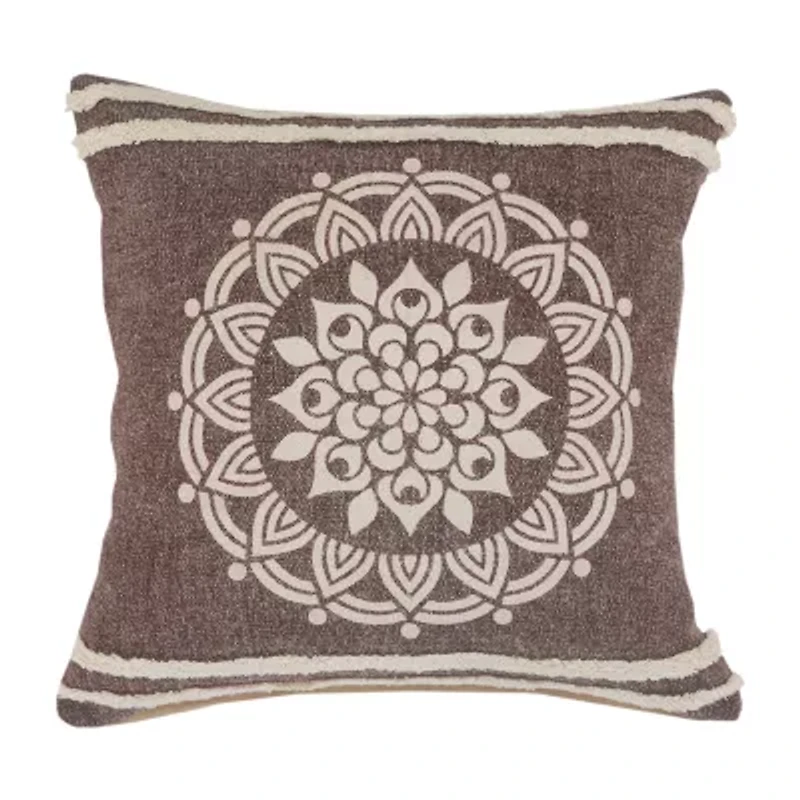 LR Home Sunny Abst Set 2-pc. Square Throw Pillow