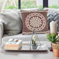 LR Home Sunny Abst Set 2-pc. Square Throw Pillow