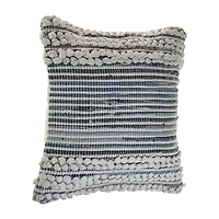 LR Home Kher Stripe Square Throw Pillow