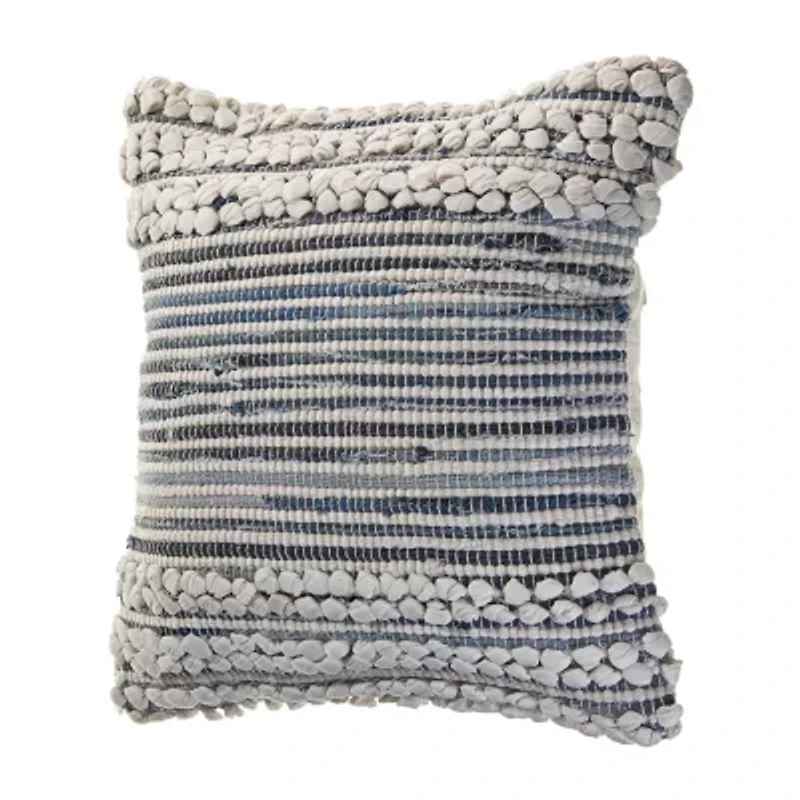 LR Home Kher Stripe Square Throw Pillow