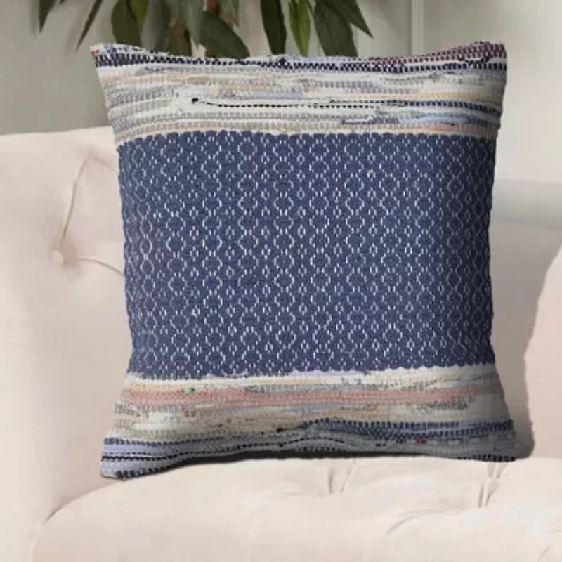 LR Home Sher Diamond Square Throw Pillow