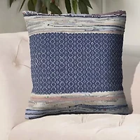 LR Home Sher Diamond Square Throw Pillow