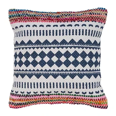 LR Home Brielle Tribal Square Throw Pillow