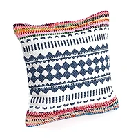 LR Home Brielle Tribal Square Throw Pillow