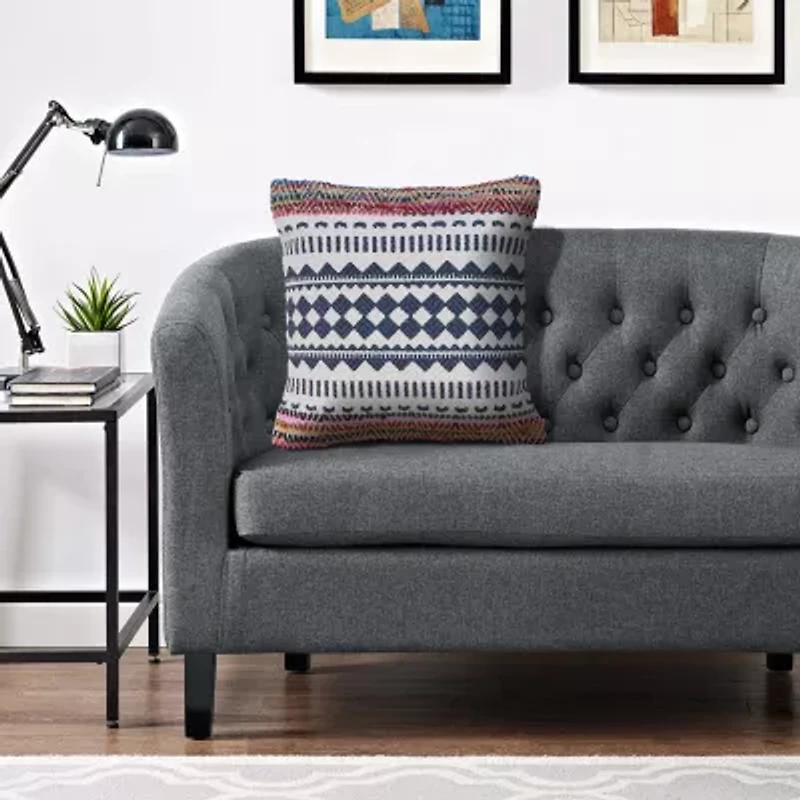 LR Home Brielle Tribal Square Throw Pillow