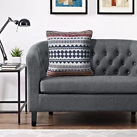 LR Home Brielle Tribal Square Throw Pillow