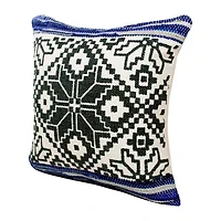 LR Home Kir Geometric Square Throw Pillow