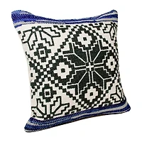 LR Home Kir Geometric Square Throw Pillow