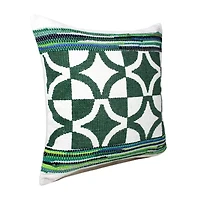 LR Home Sher Geometric Square Throw Pillow