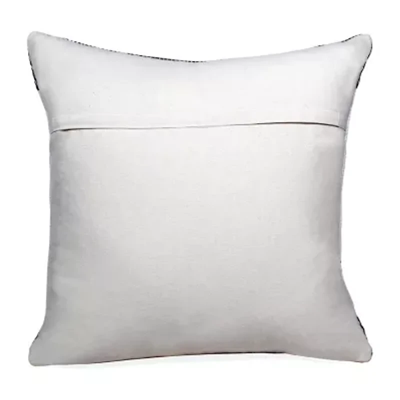 LR Home Koum Geometric Square Throw Pillow