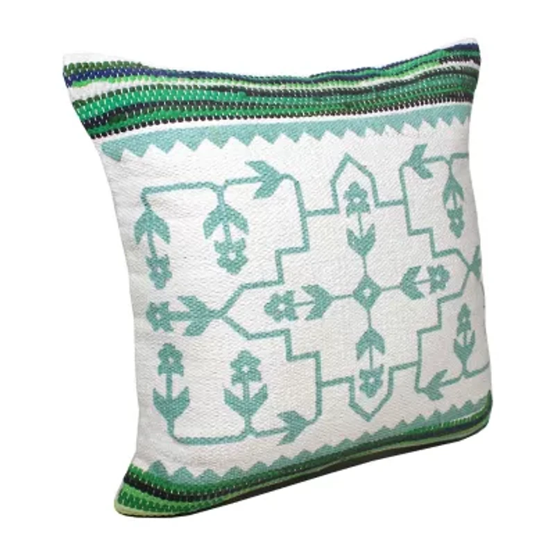 LR Home Mali Geometric Square Throw Pillow