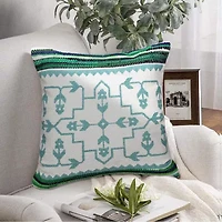 LR Home Mali Geometric Square Throw Pillow