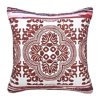 LR Home Nich Geometric Square Throw Pillow