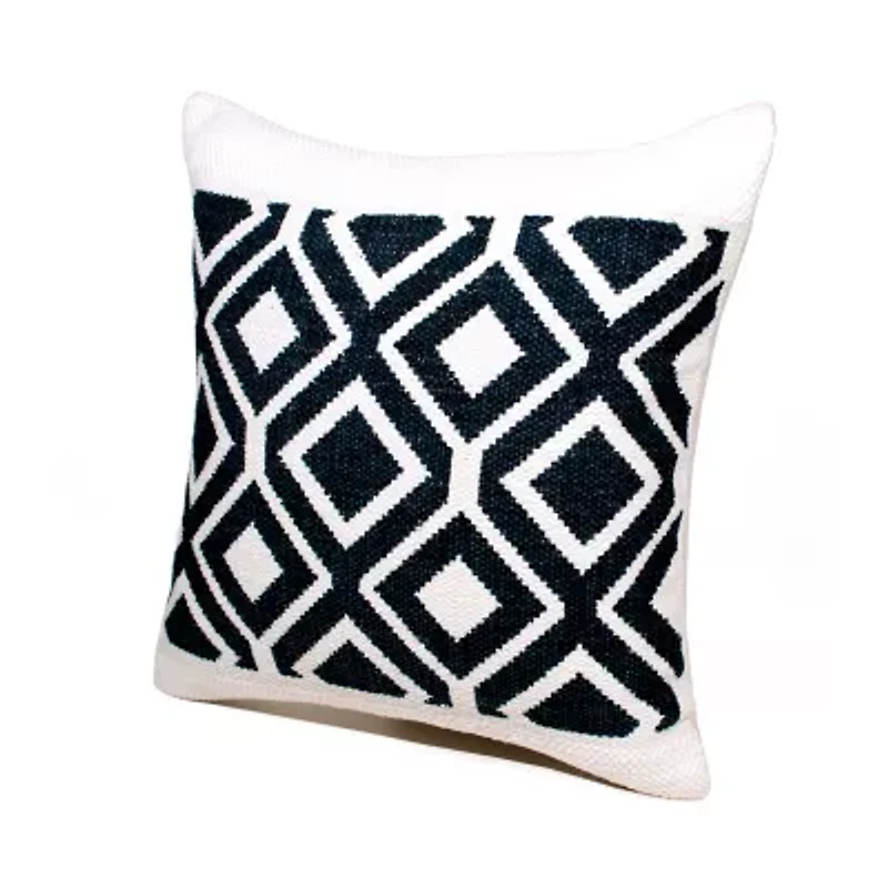 LR Home Chay Geometric Square Throw Pillow