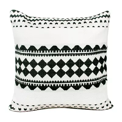 LR Home Wali Geometric Square Throw Pillow