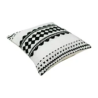 LR Home Wali Geometric Square Throw Pillow