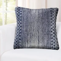 LR Home Shab Chevron Square Throw Pillow
