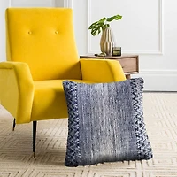 LR Home Shab Chevron Square Throw Pillow