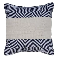 LR Home Tony Diamond Square Throw Pillow