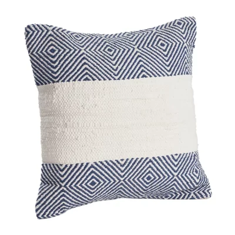 LR Home Tony Diamond Square Throw Pillow