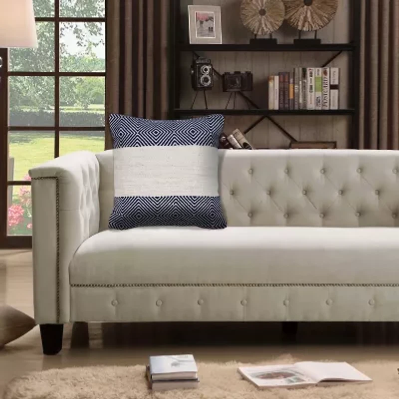 LR Home Tony Diamond Square Throw Pillow