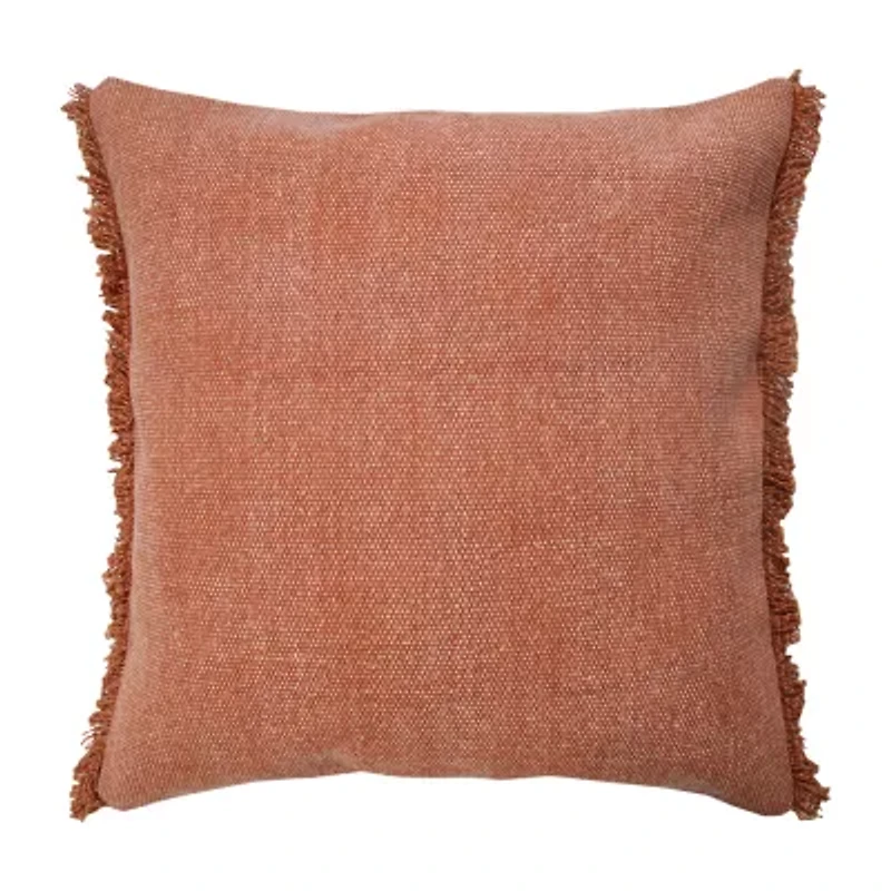 Lr Home Vanita Solid Square Throw Pillow