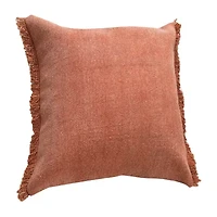 Lr Home Vanita Solid Square Throw Pillow