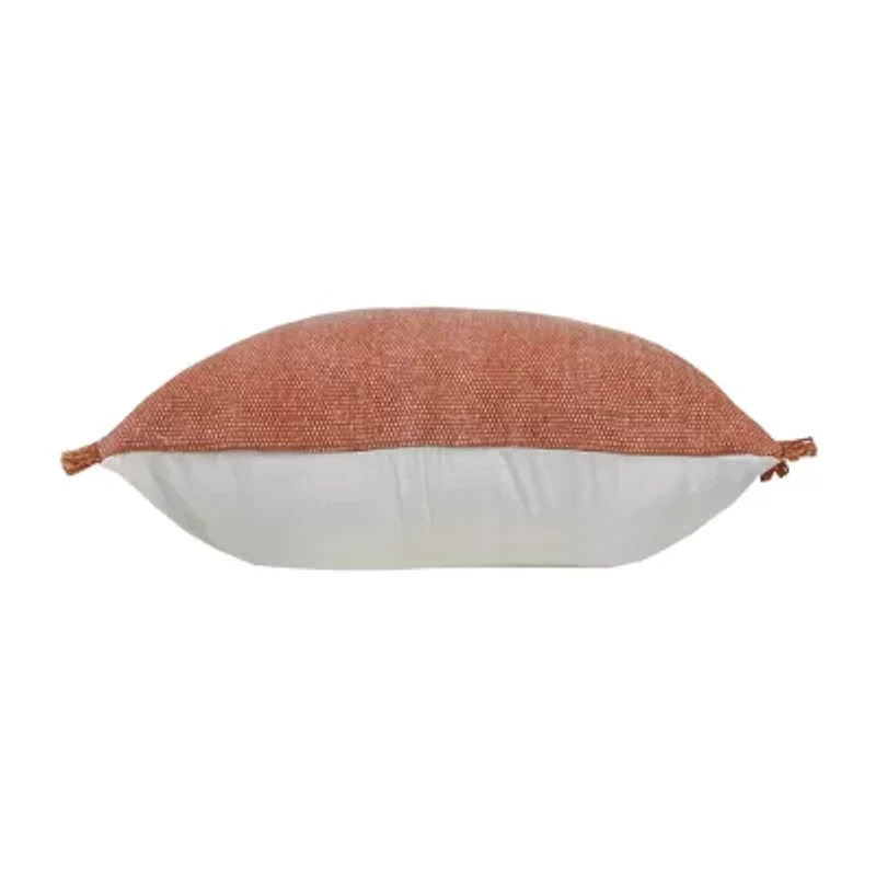 Lr Home Vanita Solid Square Throw Pillow