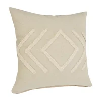 LR Home Wil Geometric Square Throw Pillow