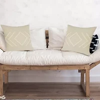 LR Home Wil Geometric Square Throw Pillow