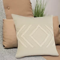 LR Home Wil Geometric Square Throw Pillow
