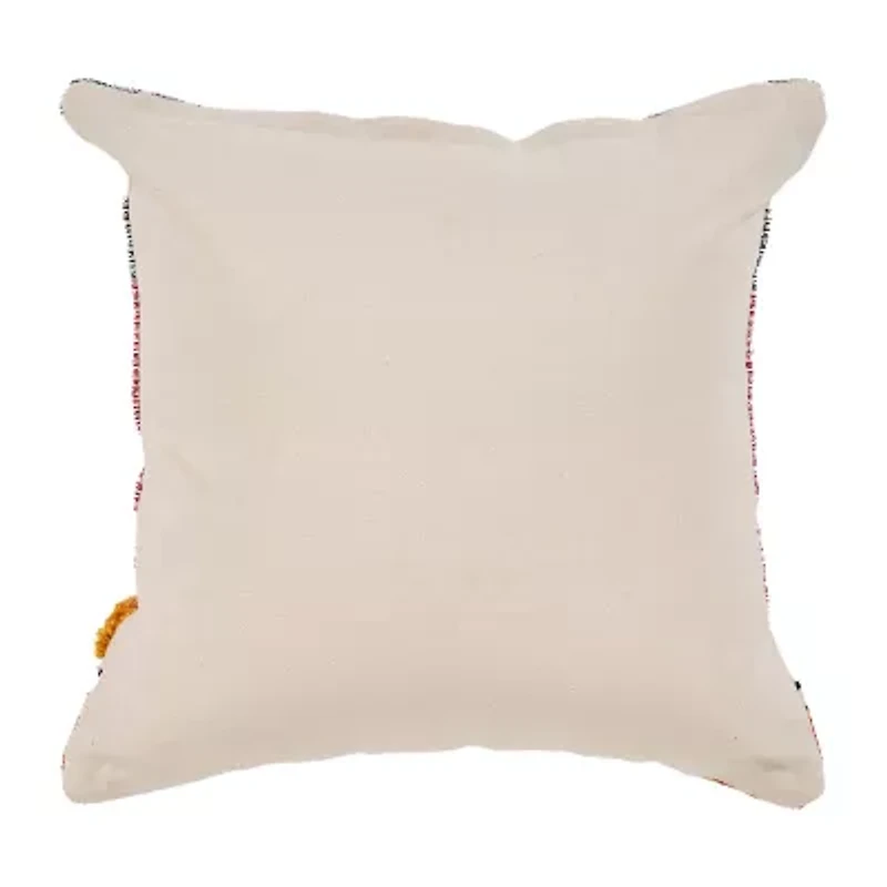 Lr Home Zimbu Stripe Square Throw Pillow